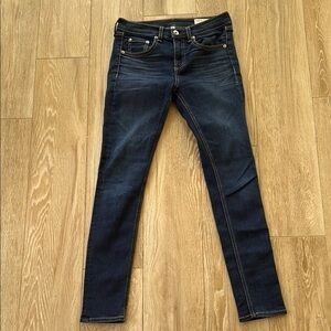 Rag & Bone Ankle Skinny Jeans Bloo Moon 26